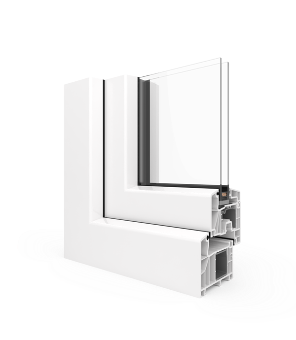 uPVC Tilt and Turn Window Ideal 7000