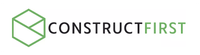 A logo for a company called construct first.
