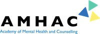 The logo for the academy of mental health and counseling
