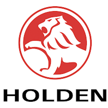 A holden logo with a lion in a red circle