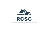 A logo for rcsc residential and commercial safety checks