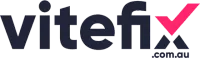 A logo for a company called vitefix.com.au