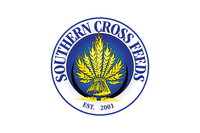 The logo for southern cross feeds shows a bunch of wheat