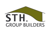 A logo for a company called sth group builders