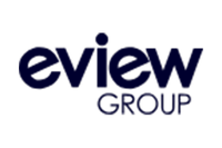The eview group logo is on a white background.