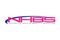 A logo for nhbs nouvelle hair and beauty supplies