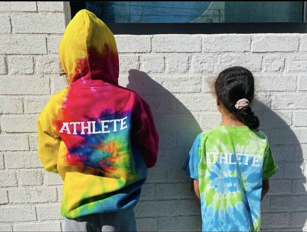 tie-dyed tshirt