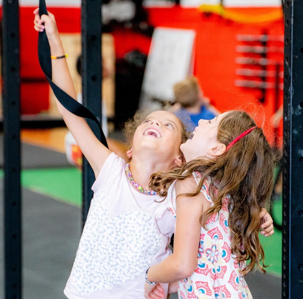 Kids sitting in line at Gantry Kids in Long Island City