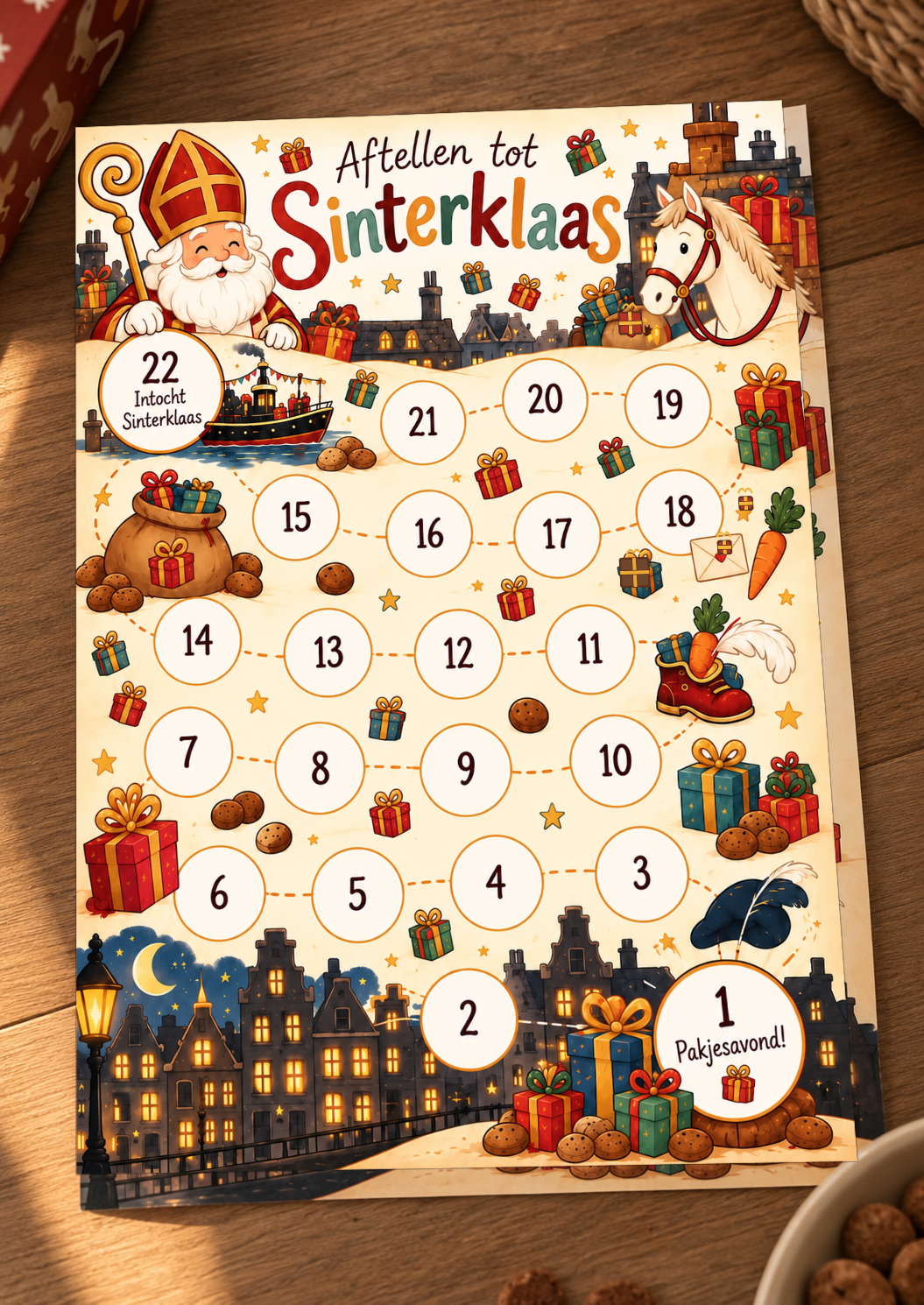 Sinterklaas aftelkalender