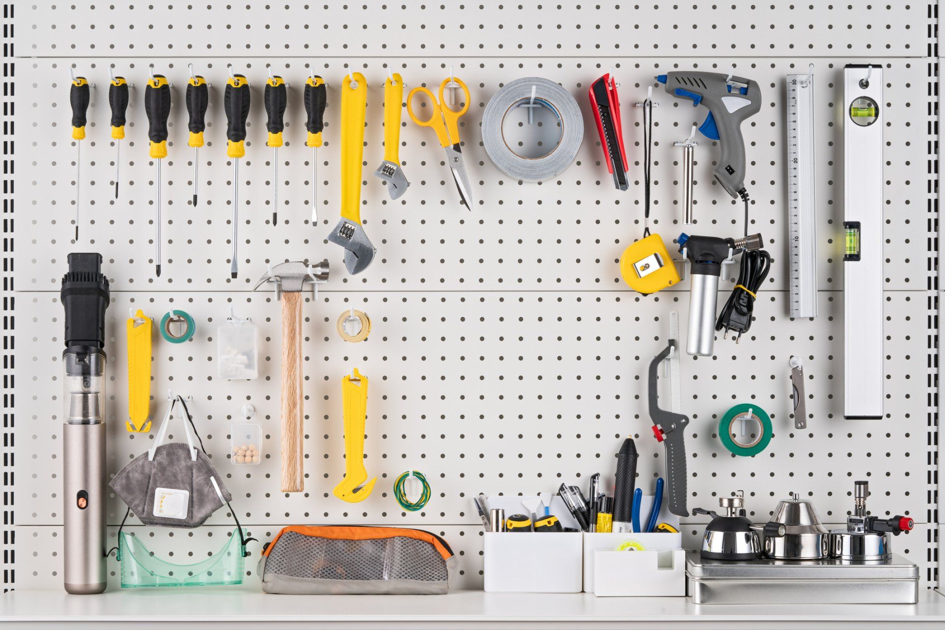 Hand Tools On Plaque Board — Evanston, WY — High Desert Tools
