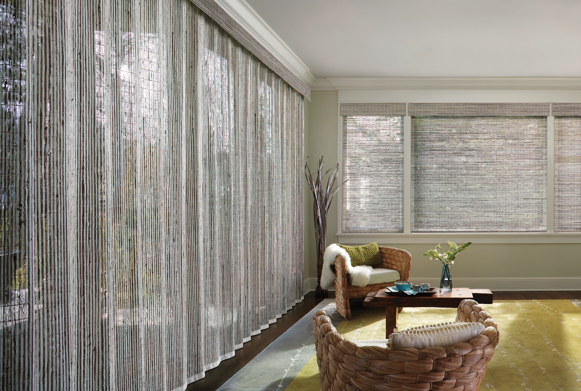 Hunter Douglas Provenance® Woven Wood Shades near Lutherville-Timonium, Maryland (MD)