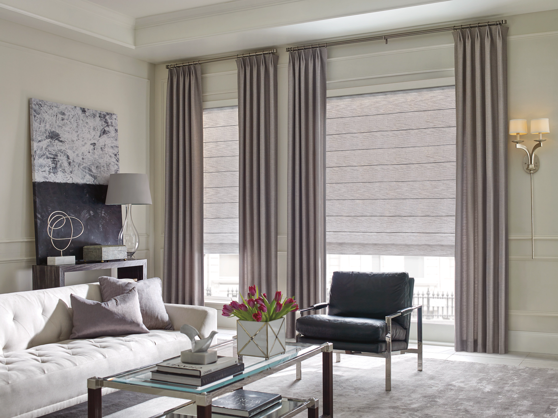 Hunter Douglas Designer Screen Shades near Lutherville-Timonium, Maryland (MD)