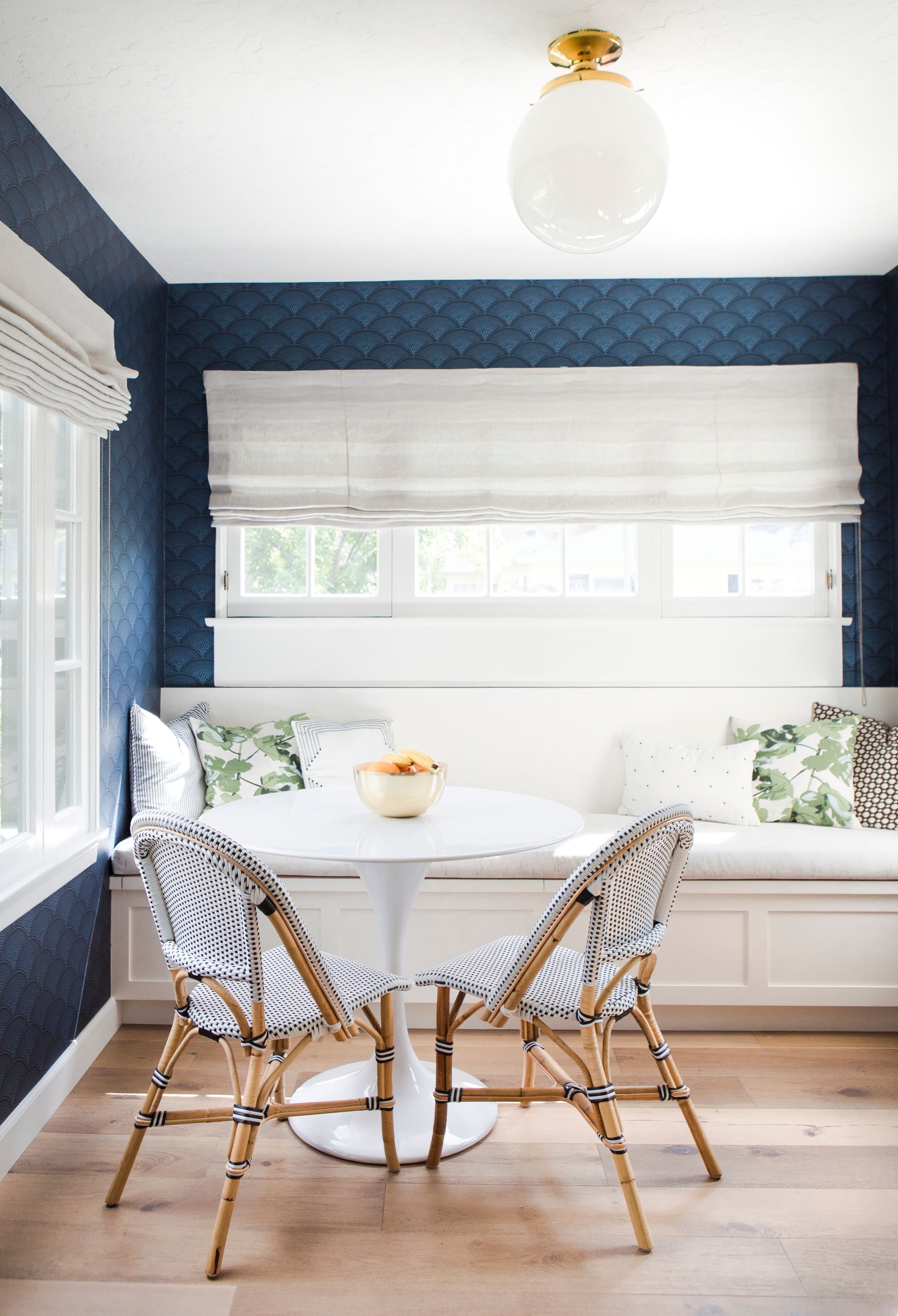 Rolled wallpaper on display near Lutherville, Maryland (MD)