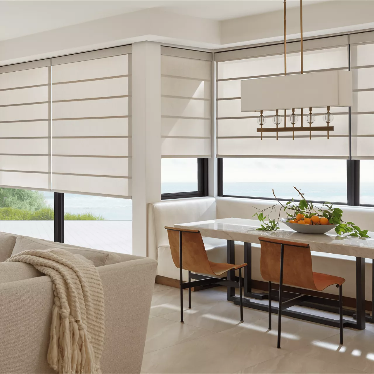 Hunter Douglas Alustra® Architectural Roman Shades near Lutherville-Timonium, Maryland (MD) (8)