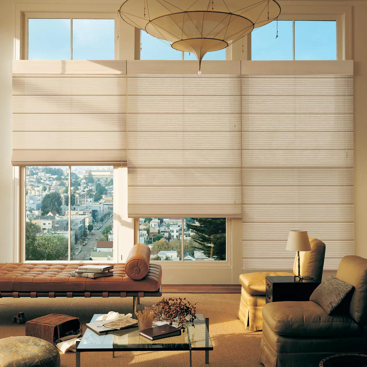 Hunter Douglas Alustra® Architectural Roman Shades near Lutherville-Timonium, Maryland (MD)