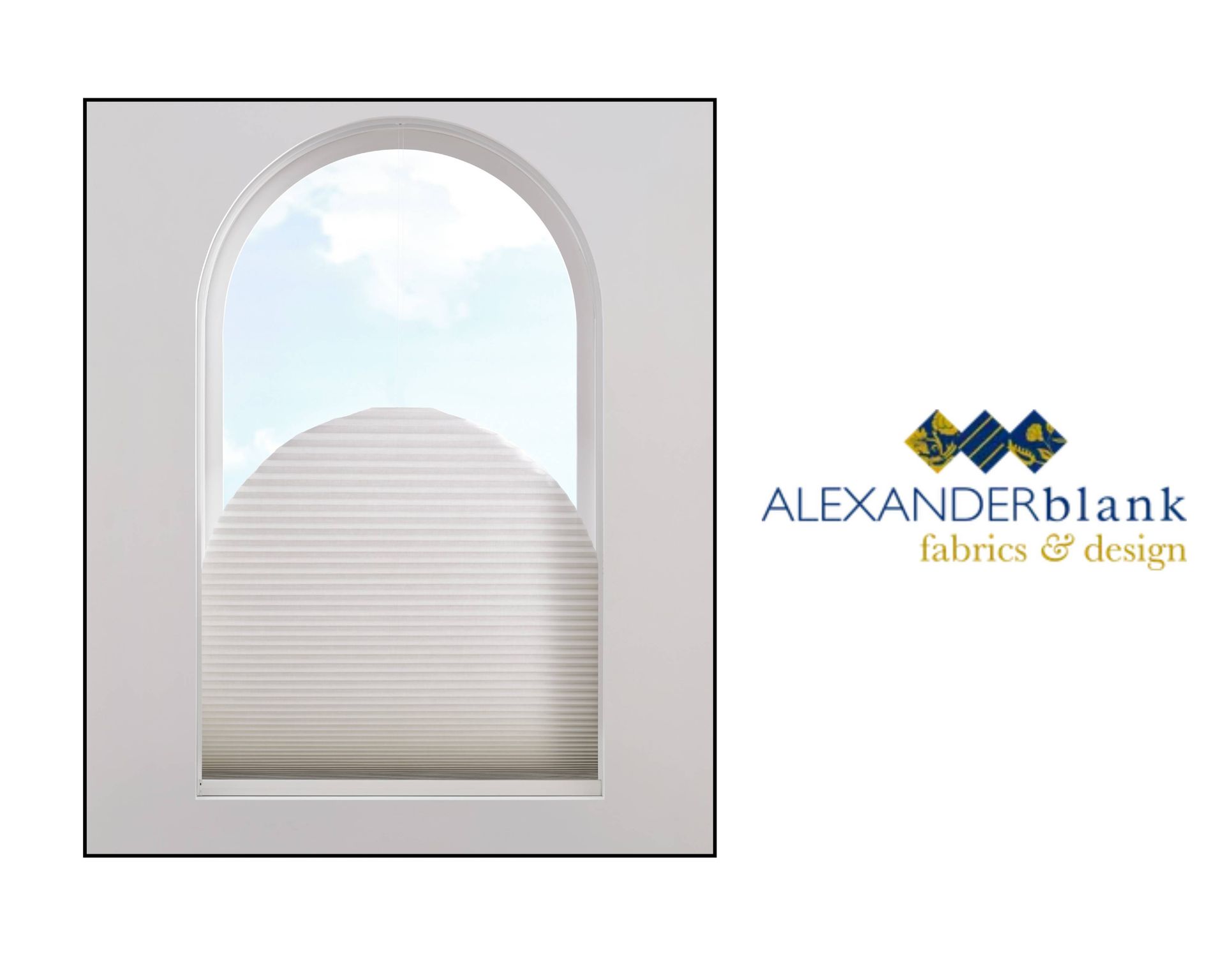 Hunter Douglas Duette® Cellular Shades with the PowerView® Arch near Lutherville, Maryland (MD)