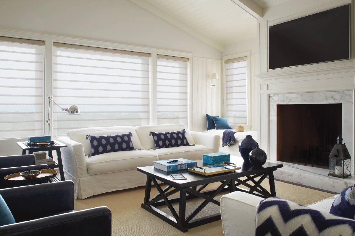 Hunter Douglas PowerView® Automation in a home near Lutherville, MD