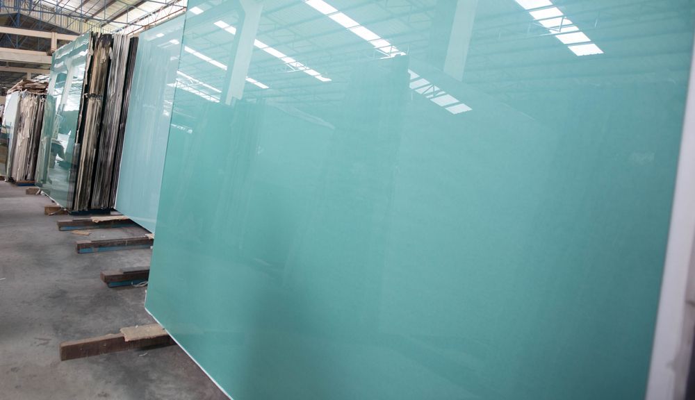A Warehouse Filled With Lots of Pieces of Glass — Ideal Glass In Winnellie, NT