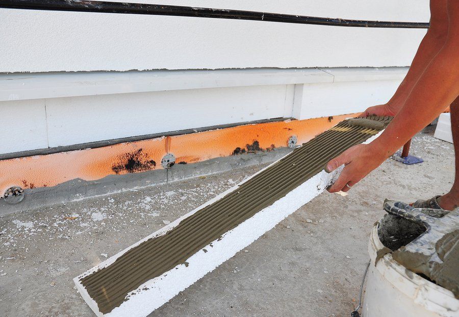Our expert installing tile