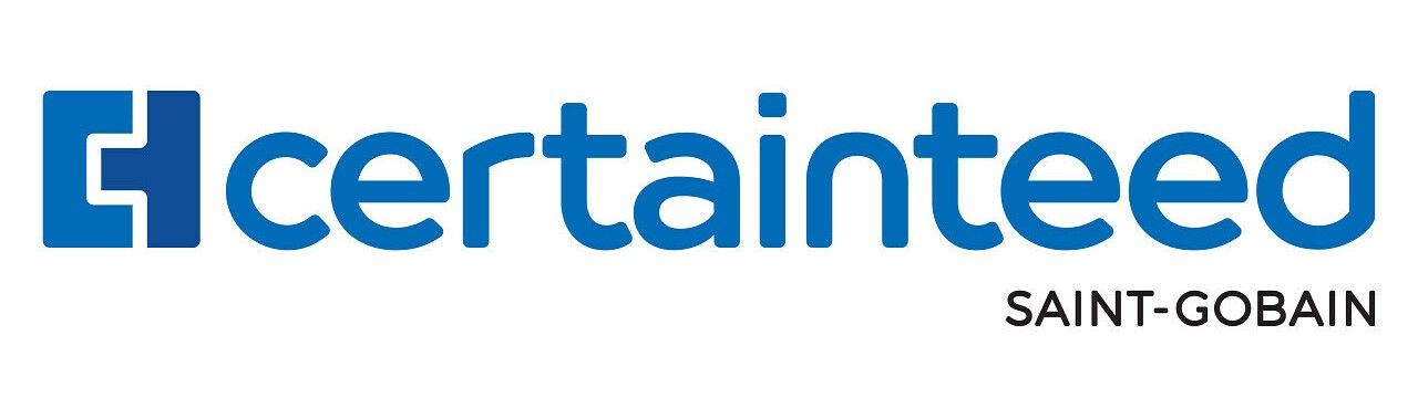 The blue CertainTeed logo with the text "SAINT-GOBAIN" underneath.