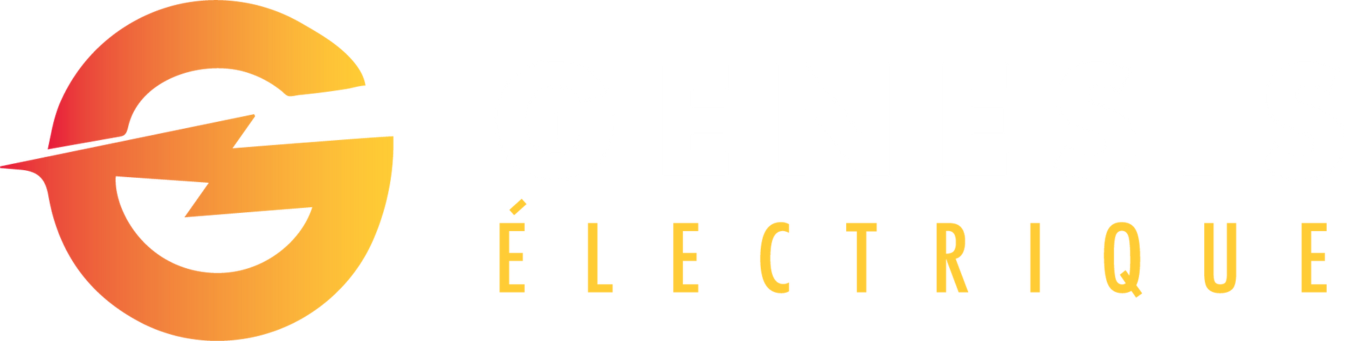 Un logo pour une entreprise appelée électrique avec un éclair dans un cercle.