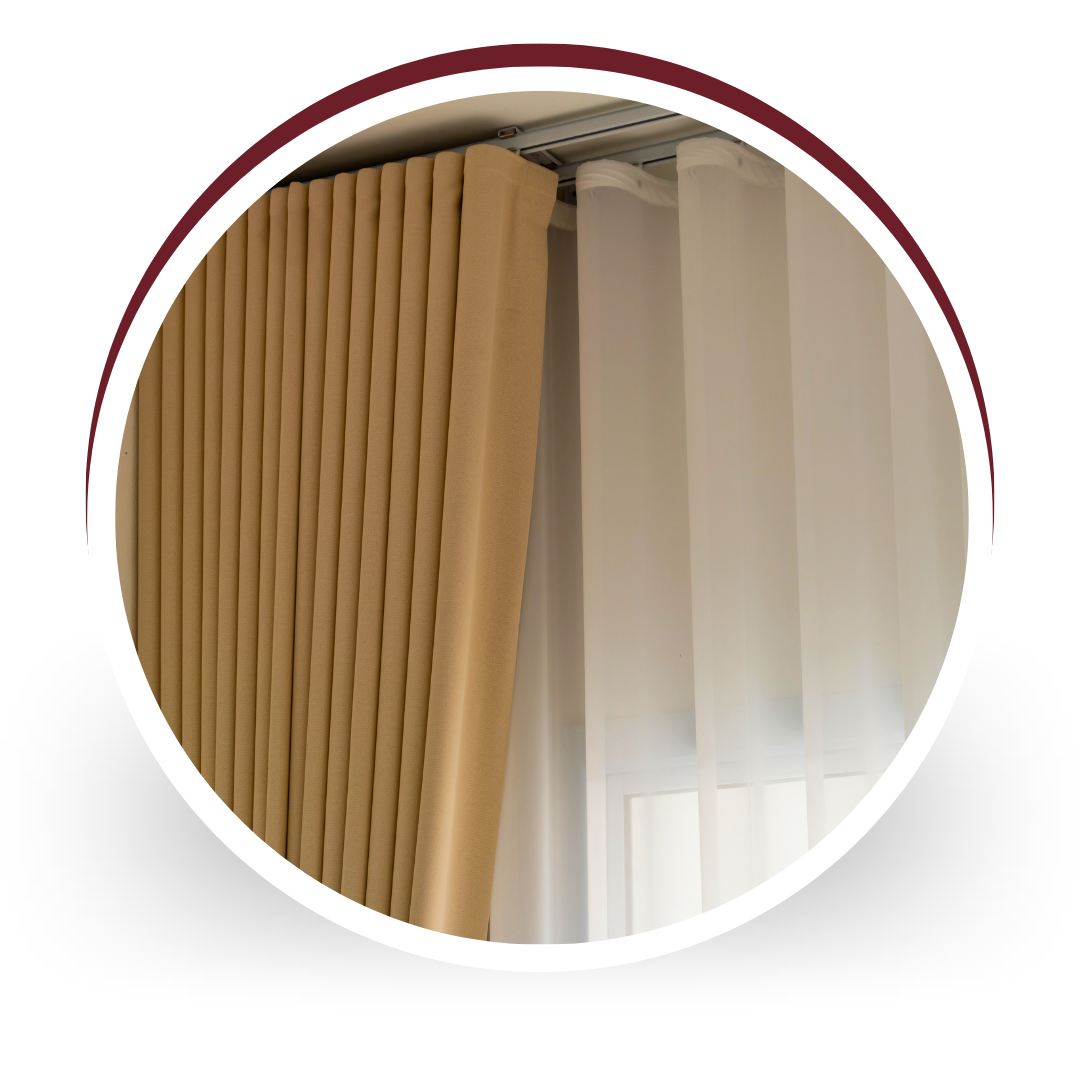 S Fold curtains Robina
