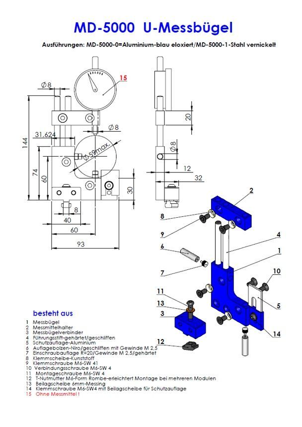 MD-5000 Messbuegel