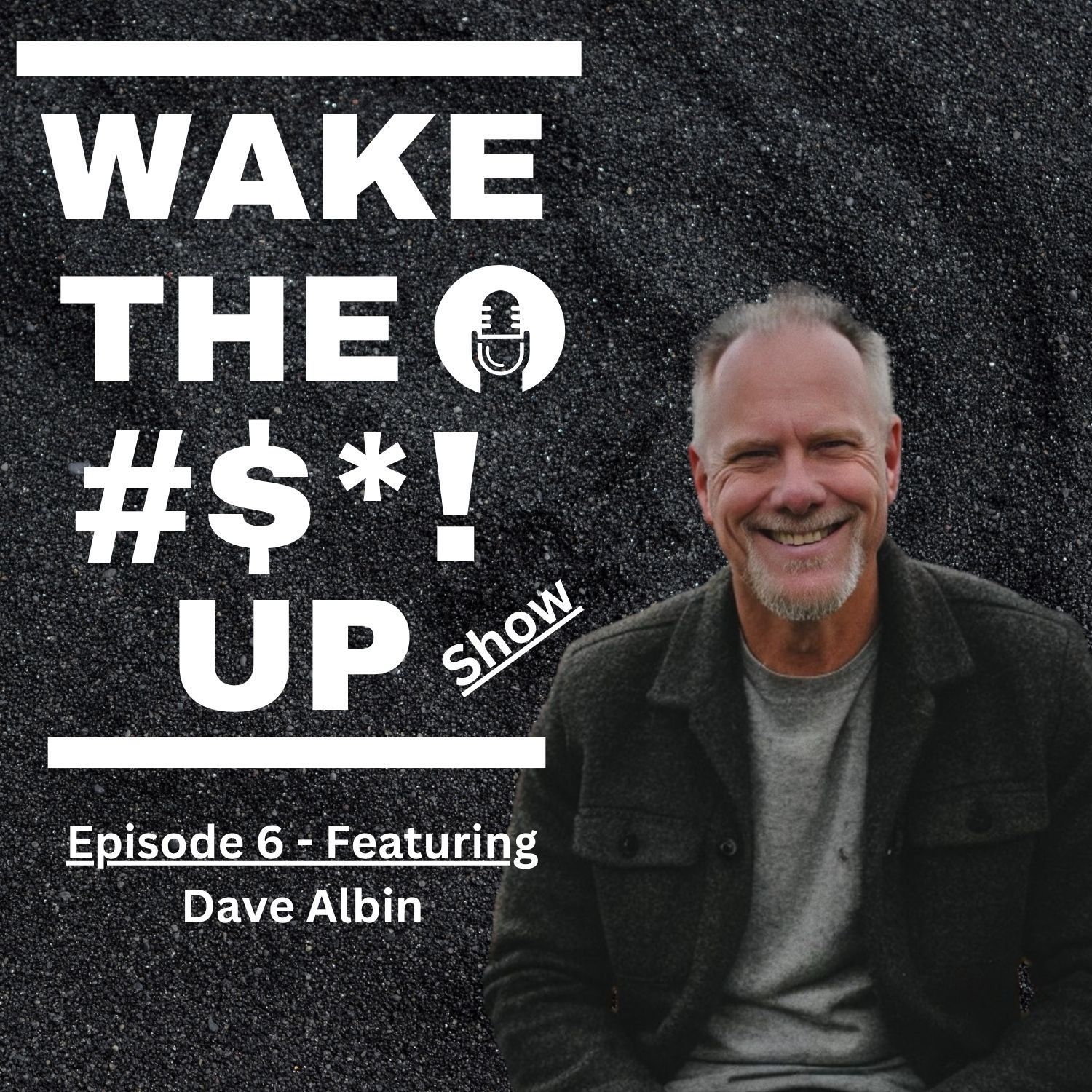 Podcast cover: Man smiles next to 