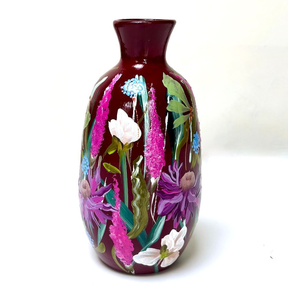 Vaas Bordeaux Blossom