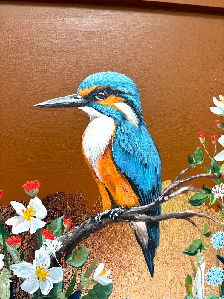 Schilderij Kingfisher