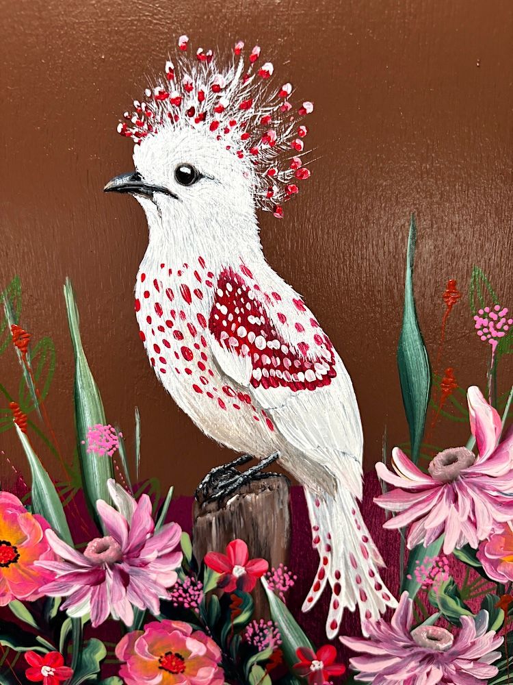 Schilderij Tropical Bird