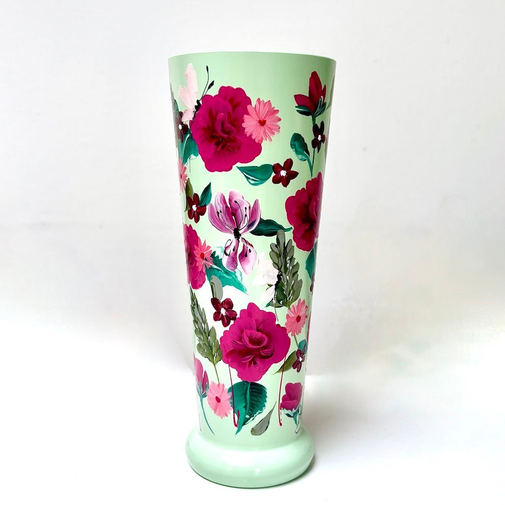Vaas Pistache Blossom Rose