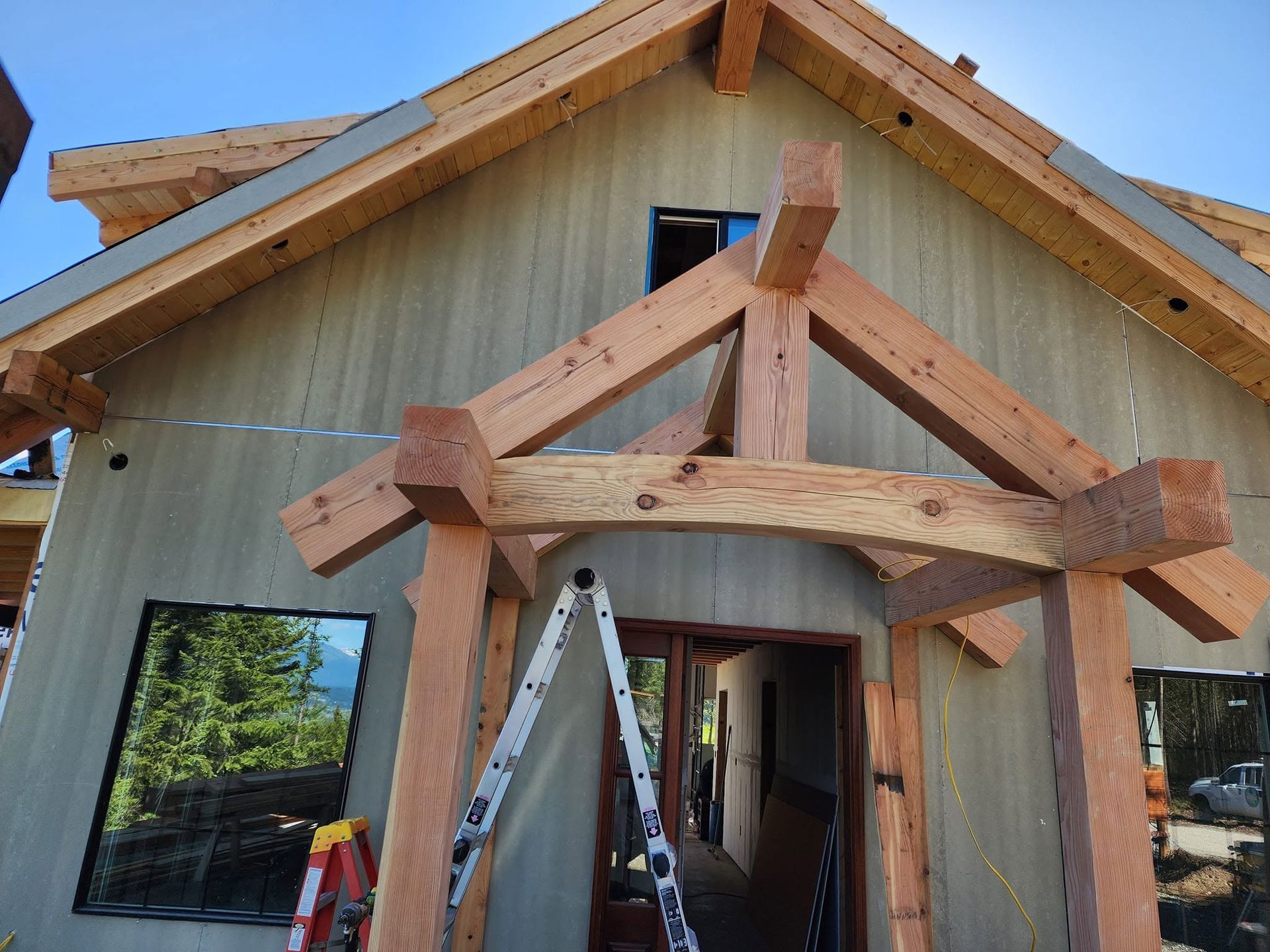 Exterior improvement project completed by Affordable Remodels LLC in Bonners Ferry, ID