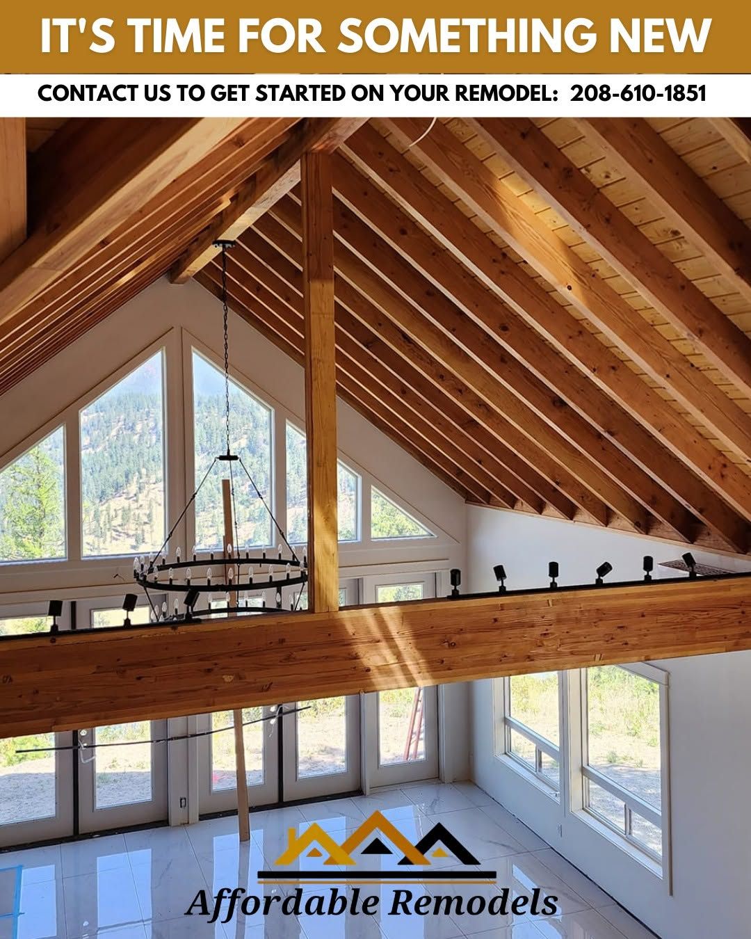 Construction project completed by Affordable Remodels LLC in Bonners Ferry, ID and surrounding areas