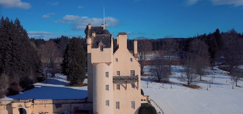 Aboyne Castle in Aberdeenshire is featured in The Scotland Channel's film, Castles from the Sky.