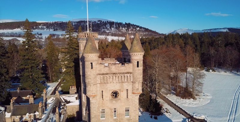Balmoral Castle in Aberdeenshire is featured in The Scotland Channel film Castle From the Sky.