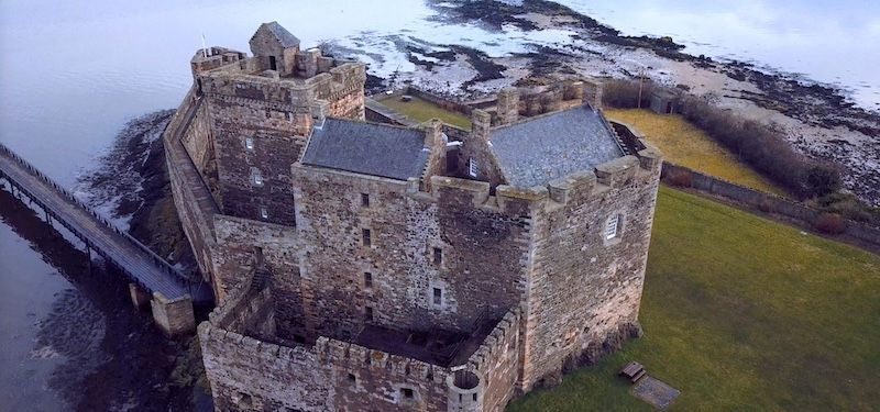 Blackness Castle is featured in The Scotland Channel film Castles in the Sky.