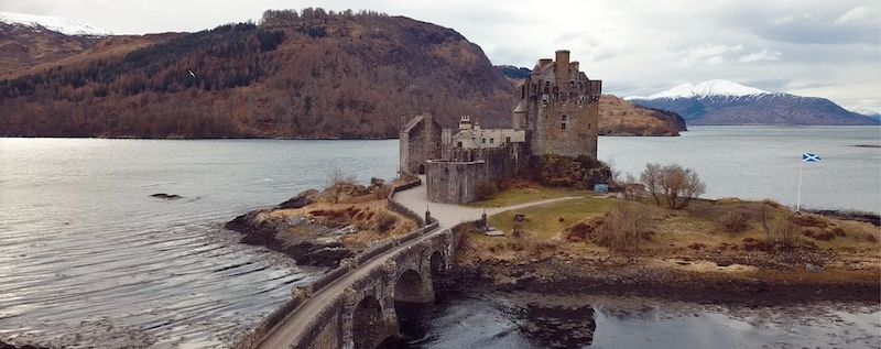 Eilean Donan Castle is featured in The Scotland Channel film Castles from the Sky