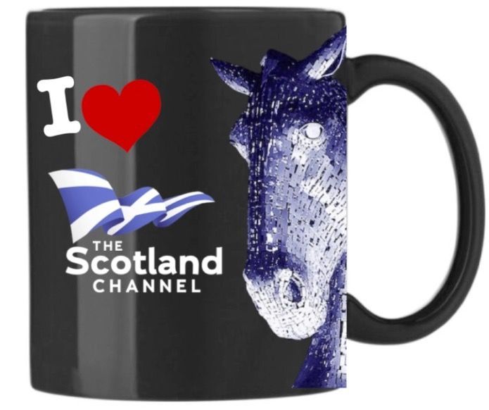 Enjoy your favourite cuppa whilst watching The Scotland Channel with this Scotland Channel mug.