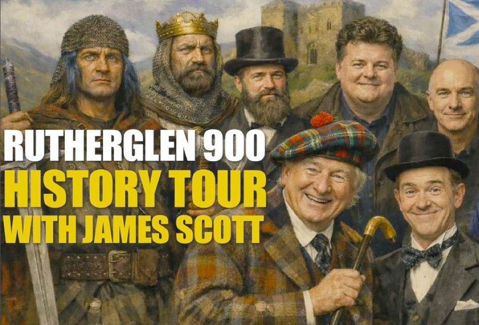 This year, 2026, Rutherglen has been celebrating 900 years since being granted Royal Burgh status by King David I of Scotland in 1126.The Scotland Channel joins James Scott on one of his historical walks as he explores the rich history of the area and the famous people associated with it as part of the Rutherglen 900 celebrations.