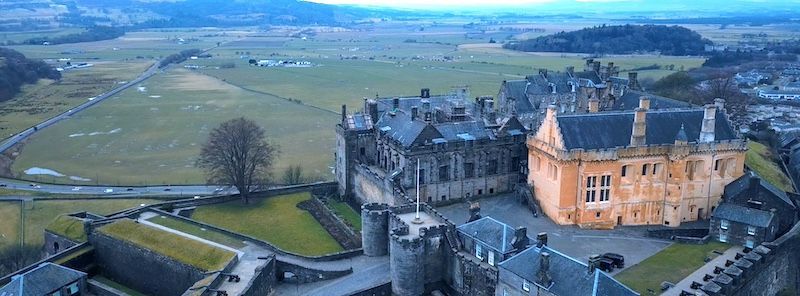 Stirling Castle is featured in The Scotland Channel film Castles from the Sky.