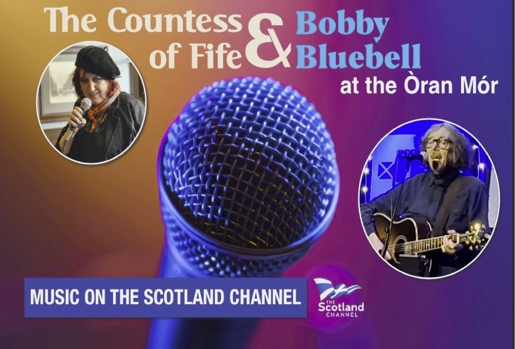 The Countess of Fire & Bobby Bluebell at the Oran Mor The Scotland Channel joins the acclaimed alt-country outfit led by Fay Fife and songwriter, Bobby Bluebell who continues to resonate with audiences across generations at Glasgow's Oran Mor.