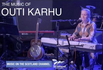 THE MUSIC OF OUTI KARHU Outi Karhu is an inquisitive Scottish-based Finnish singer, songwriter, and pianist. Her sound seamlessly blends jazz-flavoured folk with the Nordic choral tradition, featuring themes of feminism, sisterhood, and folklore. She released her acclaimed debut solo album, Let The Light In, in late 2025.