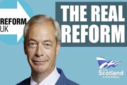The Real Reform Reform's Nigel Farage is set to become the next UK Prime Minister according to opinion polls as the British mainstream media ensures he's never off our TV screens. The Scotland Channel examines the Real Reform and the big money interests that stand to benefit from a Farage win.