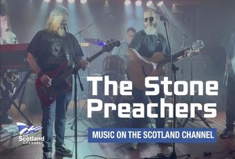 THE STONE PREACHERS Join us in Dundee as popular Scottish Celtic rock band, The Stone Preachers perform high-energy, rock-and-roll spins on traditional folk songs. Fronted by multi-instrumentalist Graham Brown, the band is a firm favorite among the Scotland national football team's Tartan Army. Watch as they blend patriotic Scottish anthems and folk with driving rock guitars and soaring bagpipes. Stream from 7pm, Friday, June 5th, 2026.