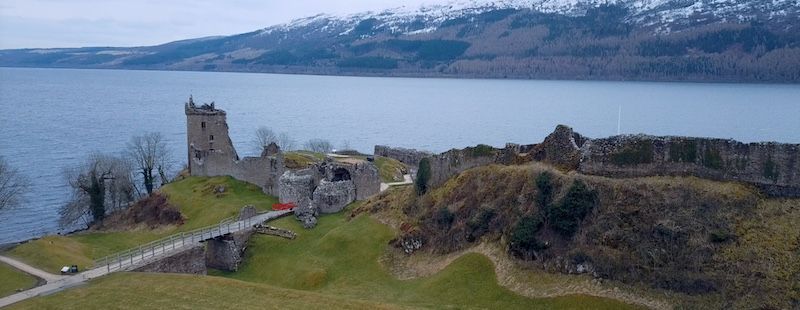 Urquhart Castle is featured in The Scotland Channel film Castles from the Sky