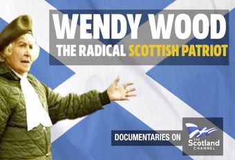 WENDY WOOD - THE RADICAL SCOTTISH PATRIOT A founder member of the National Party of Scotland, later the Scottish National Party, Wendy Wood campaigned for the cause of an independent Scotland for more than half a century and often took part in direct action which landed her in prison on several occasions. Although she was born in England, she was no shrinking violet when it came to fighting for Scotland’s freedom.
In the early-1970s Wood often read Scottish stories on the BBC children's TV programme Jackanory under the name Auntie Gwen. Having spent over a decade as a crofter in Moidart (moving to Edinburgh in 1952) she had a wide span of experience to call upon. In all she wrote ten books, the last being her autobiography, Yours Sincerely for Scotland. Later in the 1970s, she unsuccessfully stood as a candidate in an election to be Rector of the University of Dundee with the support of the university's Scottish Nationalist Association