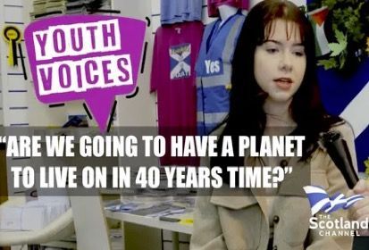 Youth Voices In the first of a new series, we meet a young political activist to discover what inspired her to become involved in politics and why so many young people in Scotland are disillusioned with the current UK political establishment.