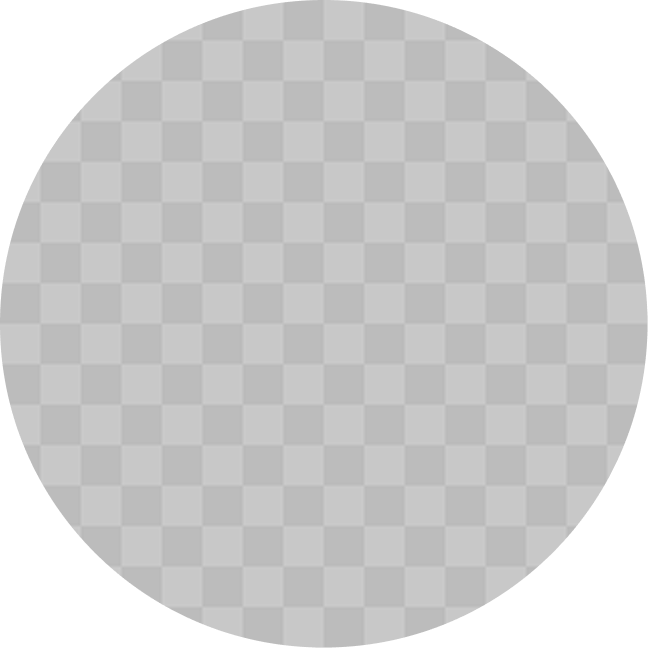 Light gray circular placeholder with a subtle checkerboard pattern on a transparent background