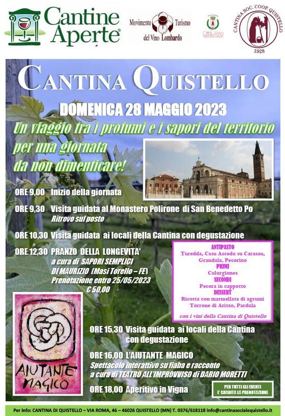 evento della cantina quistello in italia.